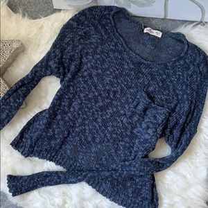 Cozy blue sweater